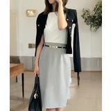 ゴールドボタンVネックニットカーディガン [24528 長袖 | JULIA BOUTIQUE | 詳細画像6 