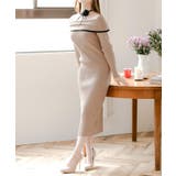 パイピングオフショルダーワンピース | JULIA BOUTIQUE | 詳細画像10