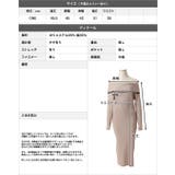 パイピングオフショルダーワンピース | JULIA BOUTIQUE | 詳細画像3