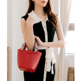 襟付きパイピングニットワンピース | JULIA BOUTIQUE | 詳細画像5