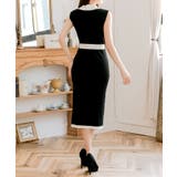 襟付きパイピングニットワンピース | JULIA BOUTIQUE | 詳細画像7