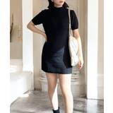ハイネック半袖ニットワンピース | JULIA BOUTIQUE | 詳細画像1