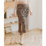 レオパード柄 無地から選べるスリットニットスカート | JULIA BOUTIQUE | 詳細画像39