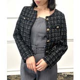 ノーカラーツイードジャケット | JULIA BOUTIQUE | 詳細画像1