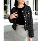 ノーカラーツイードジャケット | JULIA BOUTIQUE | 詳細画像23