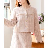 ノーカラーツイードジャケット | JULIA BOUTIQUE | 詳細画像24