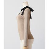 肩のリボンがポイント。ショルダーリボンニットトップス | JULIA BOUTIQUE | 詳細画像30