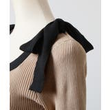 肩のリボンがポイント。ショルダーリボンニットトップス | JULIA BOUTIQUE | 詳細画像34
