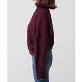 Vとタートルネックから選べるケーブルニットトップス [24545 長袖 | JULIA BOUTIQUE | 詳細画像42 