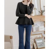 着るだけで美しいくびれラインが作れる。くびれニットトップス | JULIA BOUTIQUE | 詳細画像5