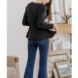 着るだけで美しいくびれラインが作れる。くびれニットトップス | JULIA BOUTIQUE | 詳細画像6