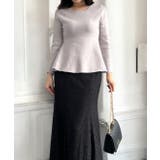 着るだけで美しいくびれラインが作れる。くびれニットトップス | JULIA BOUTIQUE | 詳細画像10