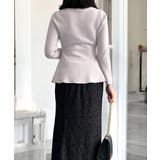 着るだけで美しいくびれラインが作れる。くびれニットトップス | JULIA BOUTIQUE | 詳細画像11