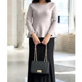 着るだけで美しいくびれラインが作れる。くびれニットトップス | JULIA BOUTIQUE | 詳細画像13