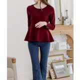 着るだけで美しいくびれラインが作れる。くびれニットトップス | JULIA BOUTIQUE | 詳細画像25