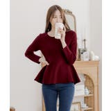 着るだけで美しいくびれラインが作れる。くびれニットトップス | JULIA BOUTIQUE | 詳細画像27