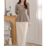 着るだけで美しいくびれラインが作れる。くびれニットトップス | JULIA BOUTIQUE | 詳細画像30