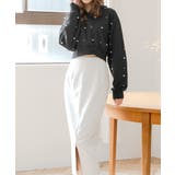 パール付きショート丈パーカー | JULIA BOUTIQUE | 詳細画像4