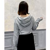 パール付きショート丈パーカー | JULIA BOUTIQUE | 詳細画像21
