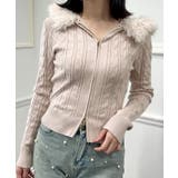 ファー付きパーカーニットトップス  | JULIA BOUTIQUE | 詳細画像27 