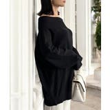ゆるさが魅力の1枚。オフショルダーチュニックトップス・ワンピース | JULIA BOUTIQUE | 詳細画像7