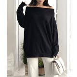 ゆるさが魅力の1枚。オフショルダーチュニックトップス・ワンピース | JULIA BOUTIQUE | 詳細画像8