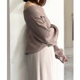 ゆるさが魅力の1枚。オフショルダーチュニックトップス・ワンピース | JULIA BOUTIQUE | 詳細画像13
