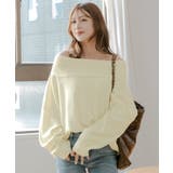 ゆるさが魅力の1枚。オフショルダーチュニックトップス・ワンピース | JULIA BOUTIQUE | 詳細画像18