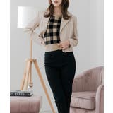 ブロックチェックノースリーブニットトップス | JULIA BOUTIQUE | 詳細画像13