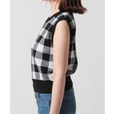 ブロックチェックノースリーブニットトップス | JULIA BOUTIQUE | 詳細画像15