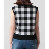 ブロックチェックノースリーブニットトップス | JULIA BOUTIQUE | 詳細画像16