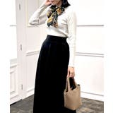 着回しが効くアイテム。スカーフ付きリブニットトップス | JULIA BOUTIQUE | 詳細画像11 