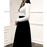 着回しが効くアイテム。スカーフ付きリブニットトップス | JULIA BOUTIQUE | 詳細画像14 