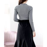 着回しが効くアイテム。スカーフ付きリブニットトップス | JULIA BOUTIQUE | 詳細画像17 