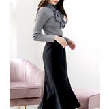 着回しが効くアイテム。スカーフ付きリブニットトップス | JULIA BOUTIQUE | 詳細画像19 