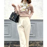 着回しが効くアイテム。スカーフ付きリブニットトップス | JULIA BOUTIQUE | 詳細画像23 