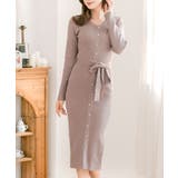 形が選べるボタン付きニットワンピース/24556 | JULIA BOUTIQUE | 詳細画像18
