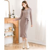 形が選べるボタン付きニットワンピース/24556 | JULIA BOUTIQUE | 詳細画像19