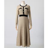 配色使いがオシャレ。配色フレアニットワンピース | JULIA BOUTIQUE | 詳細画像19