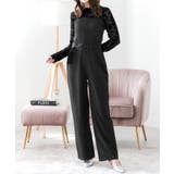 シンプルで大人っぽい。ベアトップサロペットパンツ | JULIA BOUTIQUE | 詳細画像6
