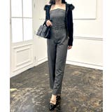 シンプルで大人っぽい。ベアトップサロペットパンツ | JULIA BOUTIQUE | 詳細画像13