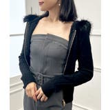 シンプルで大人っぽい。ベアトップサロペットパンツ | JULIA BOUTIQUE | 詳細画像15