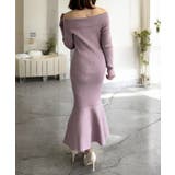 ミディアム丈・ロング丈から選べるオフショルマーメイドニットワンピース | JULIA BOUTIQUE | 詳細画像24