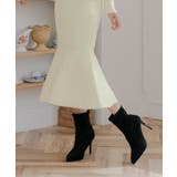 ミディアム丈・ロング丈から選べるオフショルマーメイドニットワンピース | JULIA BOUTIQUE | 詳細画像35