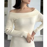 ミディアム丈・ロング丈から選べるオフショルマーメイドニットワンピース | JULIA BOUTIQUE | 詳細画像38