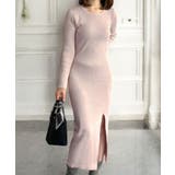 Uネック・ハイネックから選べるスリットタイトワンピース/24563 | JULIA BOUTIQUE | 詳細画像17