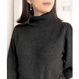 女性らしさ溢れるゆるふわ感。オフタートルマーメイドソフトニットワンピース | JULIA BOUTIQUE | 詳細画像7