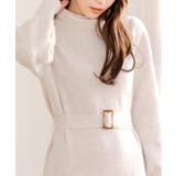 女性らしさ溢れるゆるふわ感。オフタートルマーメイドソフトニットワンピース | JULIA BOUTIQUE | 詳細画像39