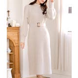 女性らしさ溢れるゆるふわ感。オフタートルマーメイドソフトニットワンピース | JULIA BOUTIQUE | 詳細画像40