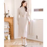 女性らしさ溢れるゆるふわ感。オフタートルマーメイドソフトニットワンピース | JULIA BOUTIQUE | 詳細画像41